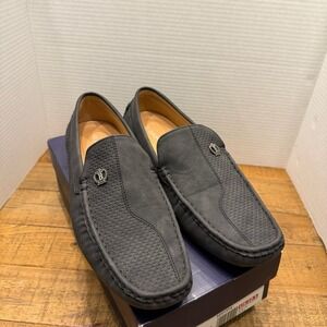 Bruno Marc Men's 3251314 Black Comfortable Penny Loafers Moccasins Shoes 10.5